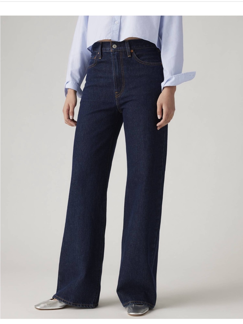 Levi’s Ribcage Wide Leg Jeans 28x34